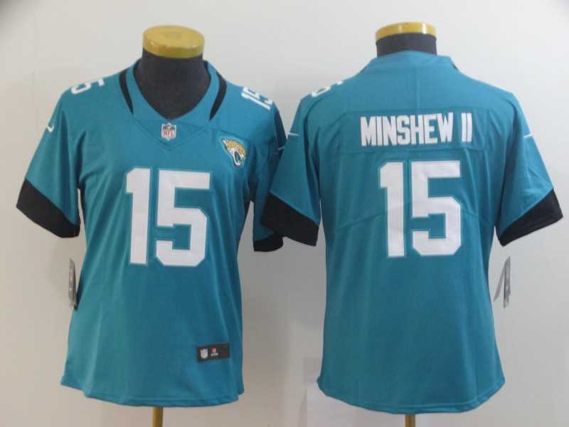 Women Nike Jaguars 15 Gardner Minshew II Teal Vapor Untouchable Limited Jersey,We sell and wholesale Women Nike Jaguars 15 Gardner Minshew II Teal Vapor Untouchable Limited Jersey on line form chian!
